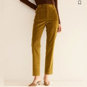 Doên Hartfiel Corduroy Pant Size 4 French Olive NWT